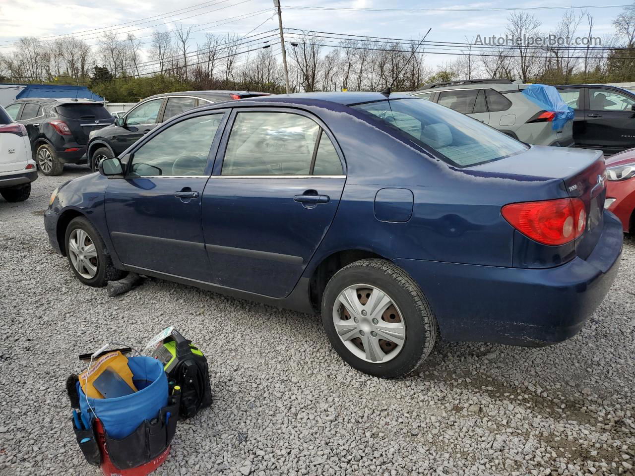 2005 Toyota Corolla Ce Blue vin: 1NXBR32E05Z364679