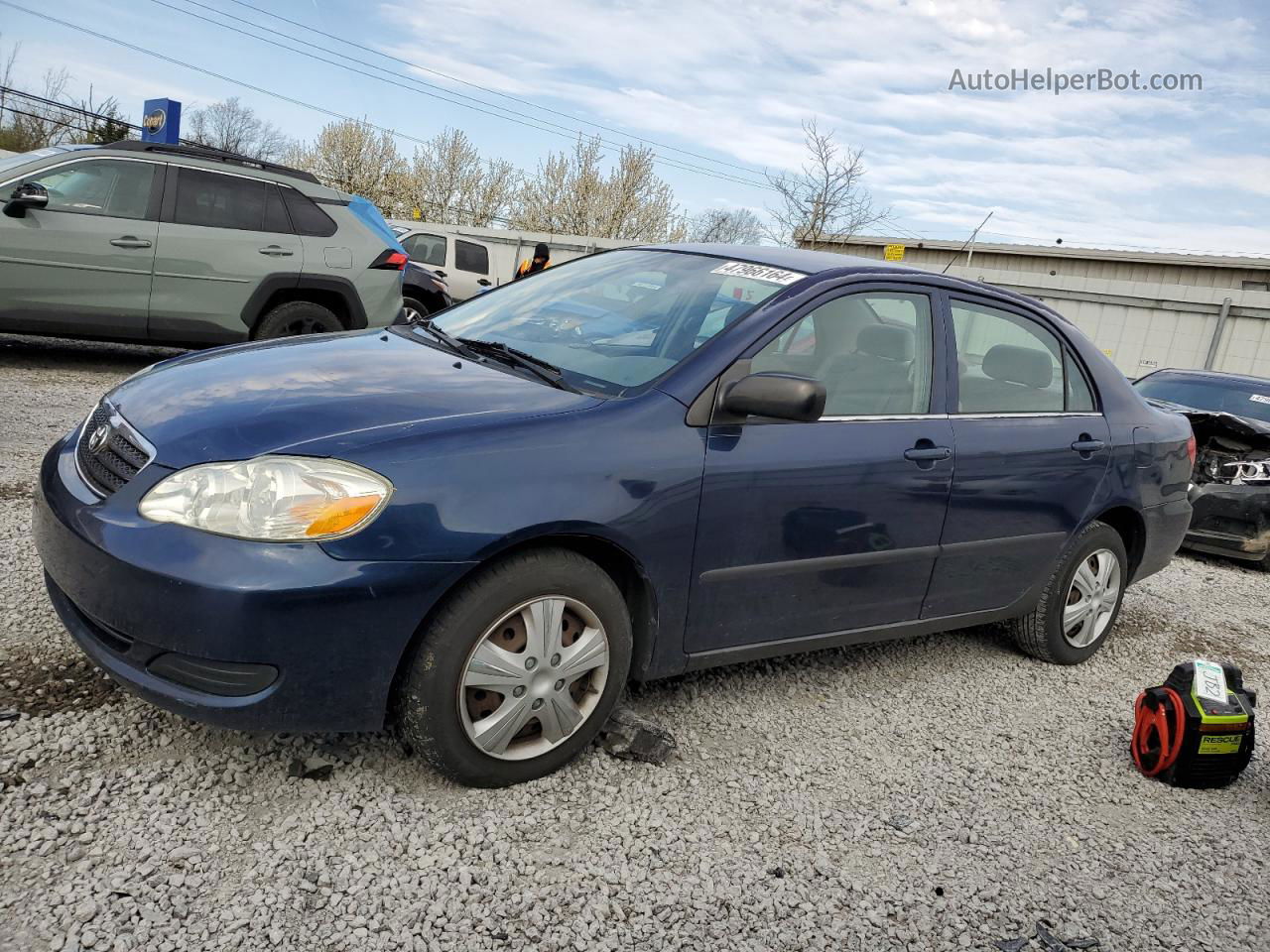 2005 Toyota Corolla Ce Blue vin: 1NXBR32E05Z364679