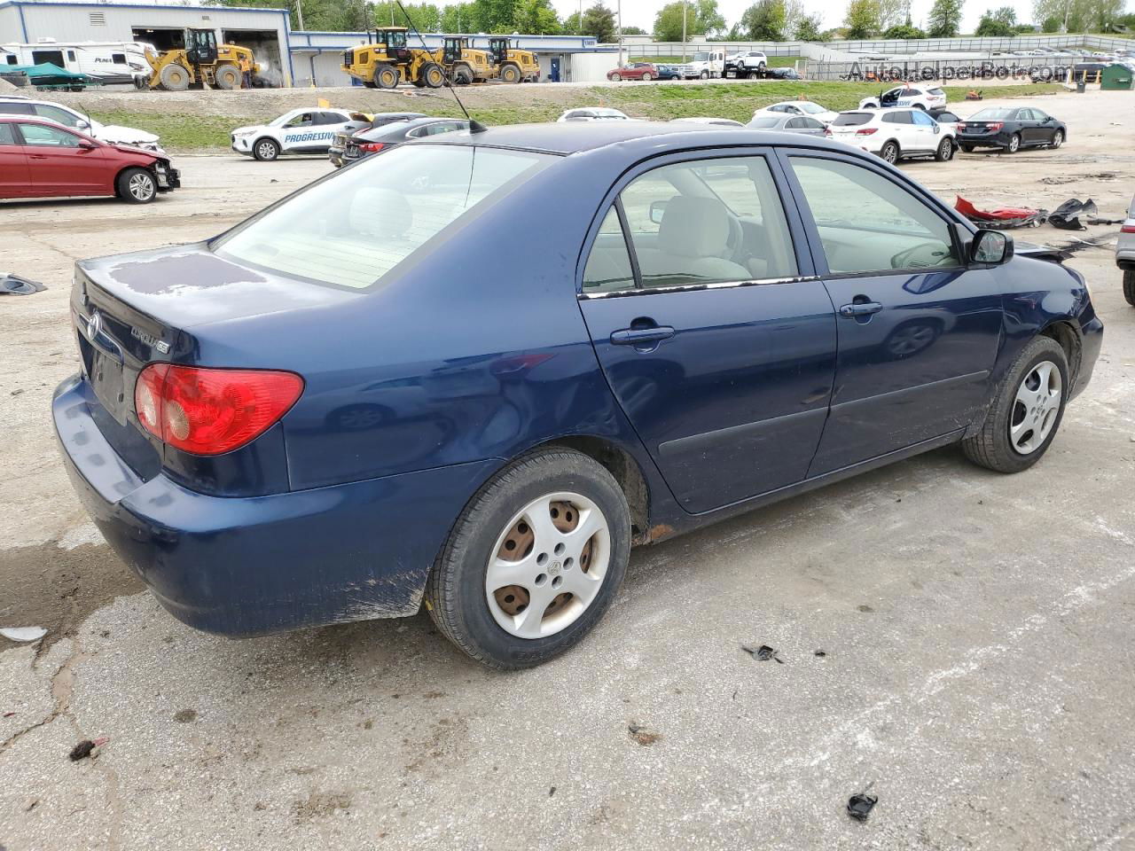 2005 Toyota Corolla Ce Синий vin: 1NXBR32E05Z368750