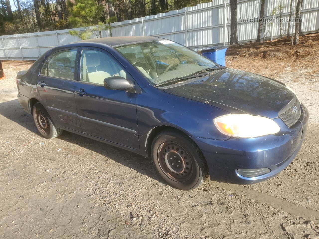 2005 Toyota Corolla Ce Blue vin: 1NXBR32E05Z389498