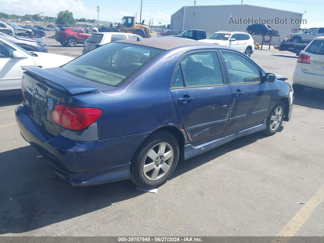 2005 Toyota Corolla S Blue vin: 1NXBR32E05Z433791