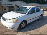 2005 Toyota Corolla Ce White vin: 1NXBR32E05Z500888