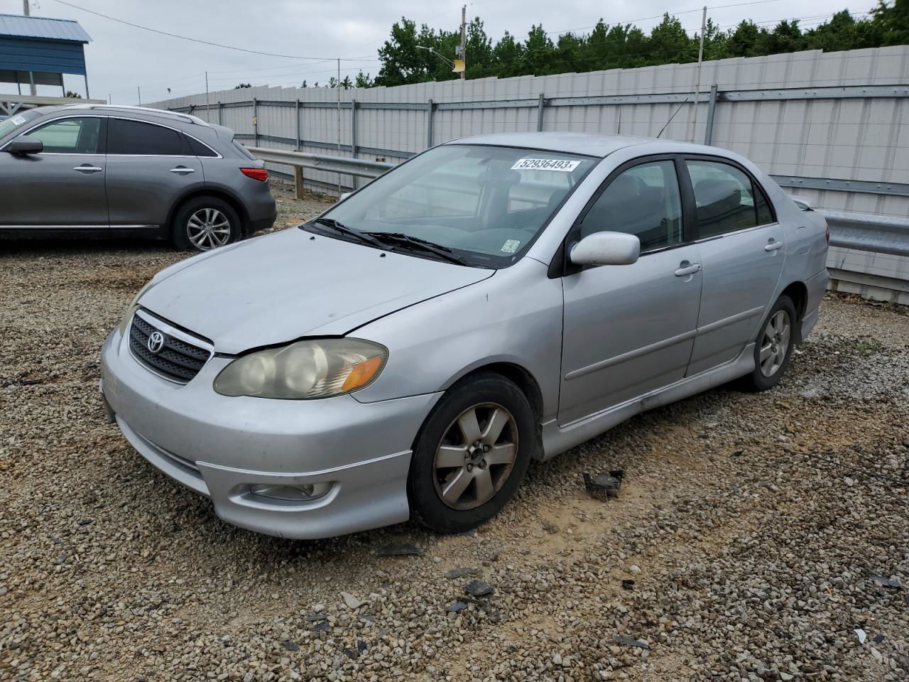 2005 Toyota Corolla Ce Silver vin: 1NXBR32E05Z508778