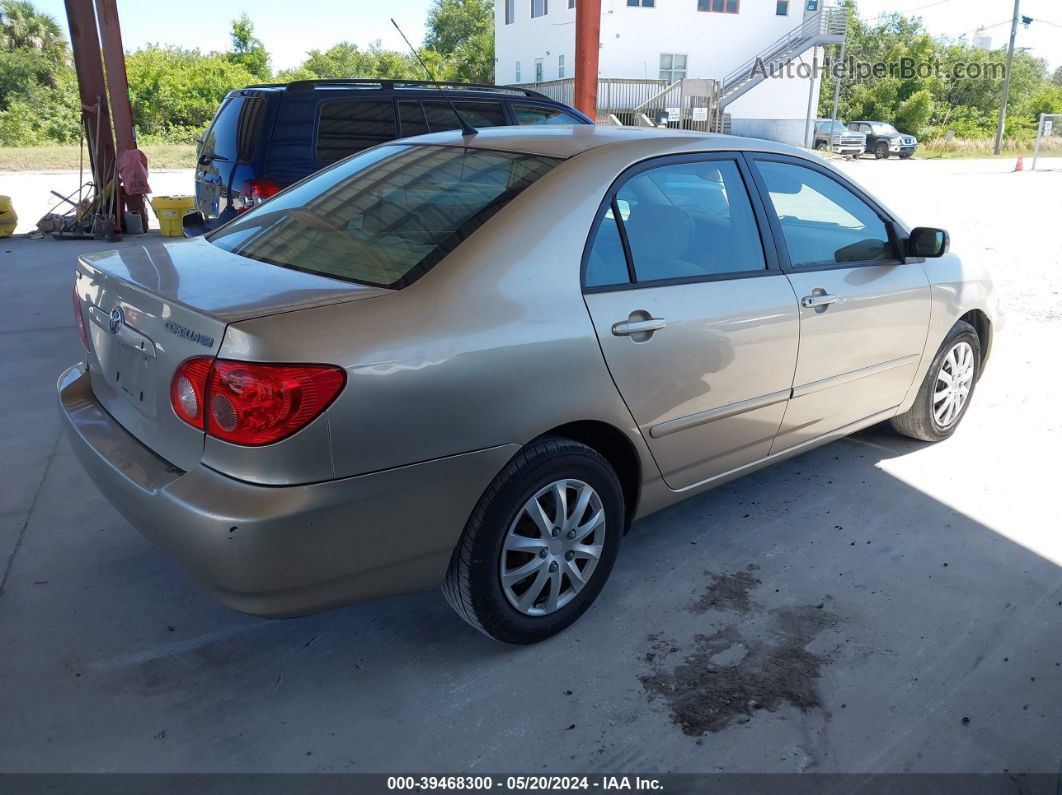 2005 Toyota Corolla Le Gold vin: 1NXBR32E05Z526262