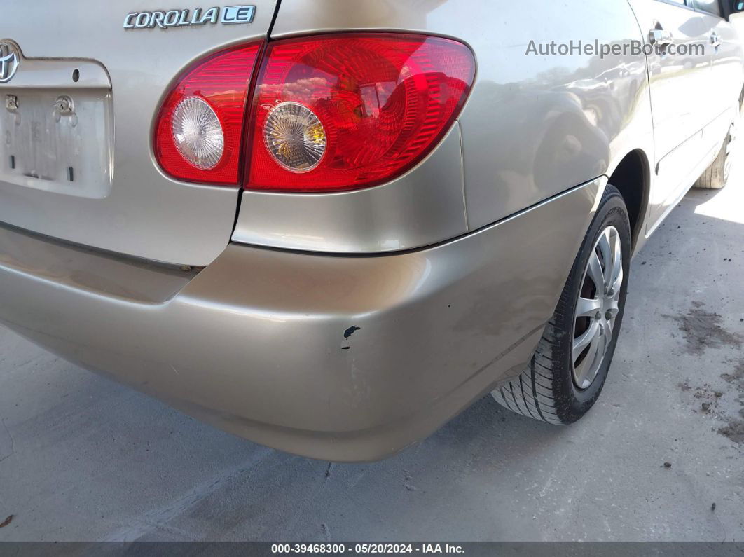 2005 Toyota Corolla Le Gold vin: 1NXBR32E05Z526262