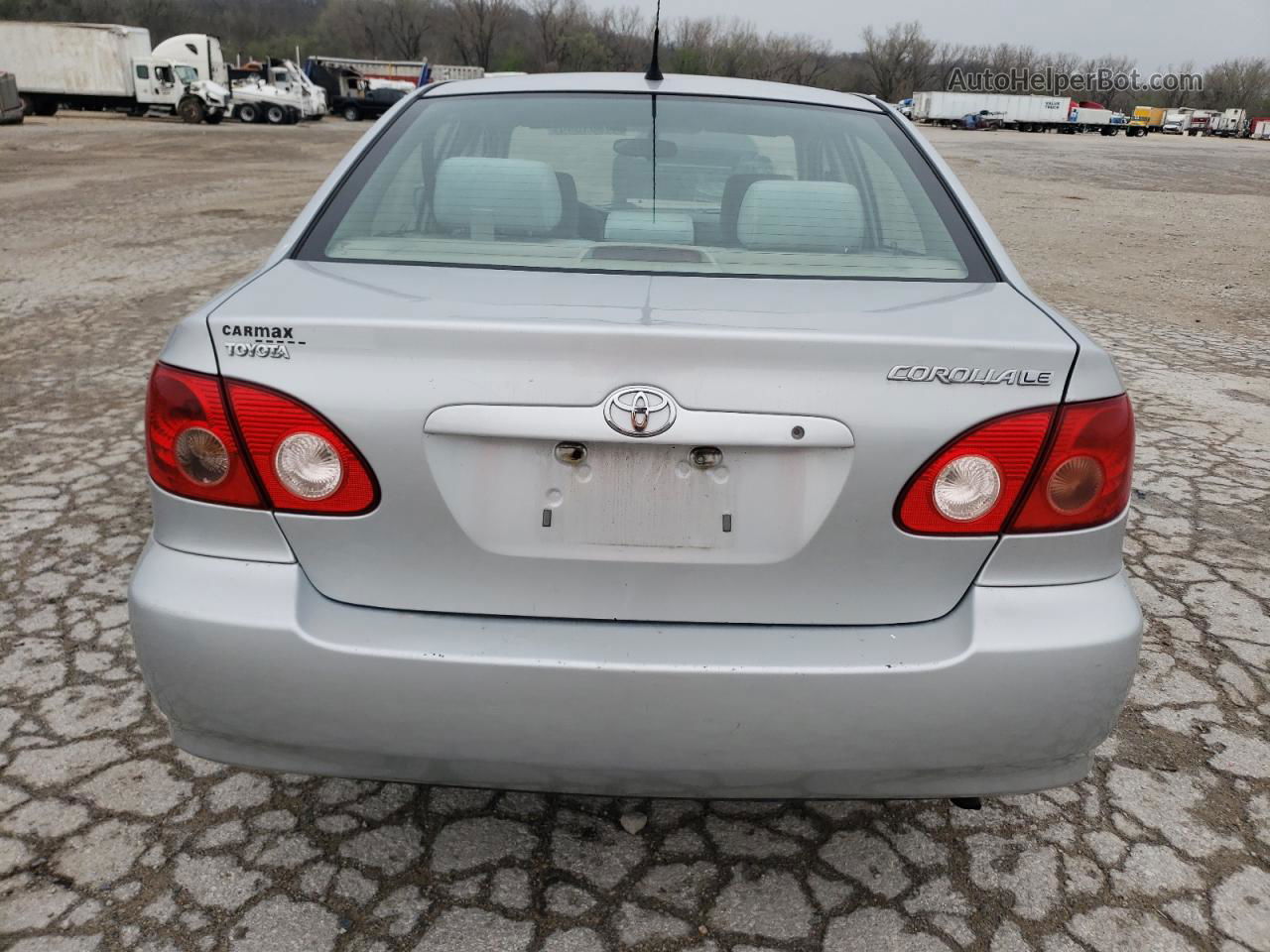 2008 Toyota Corolla Ce Silver vin: 1NXBR32E08Z012237