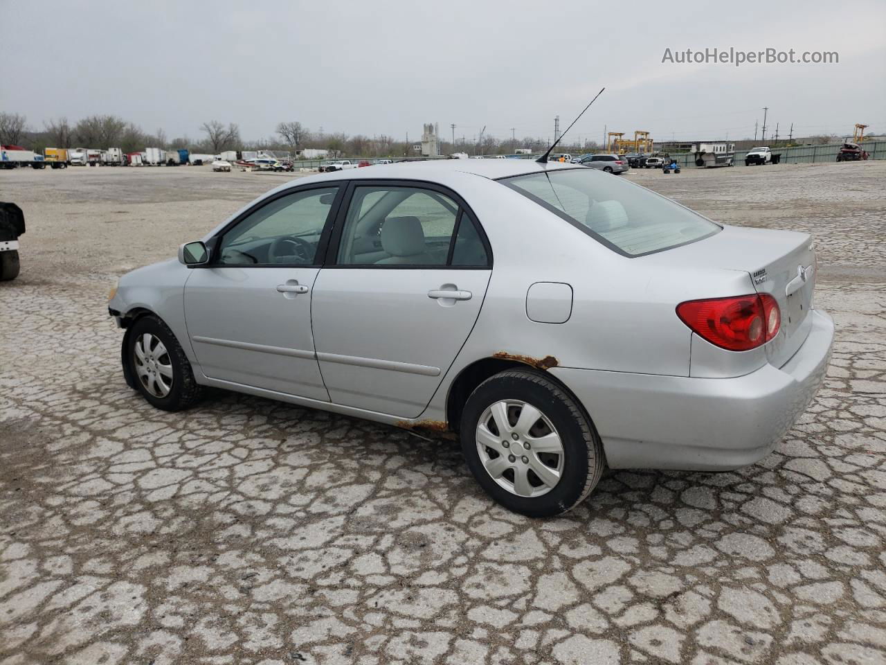 2008 Toyota Corolla Ce Silver vin: 1NXBR32E08Z012237