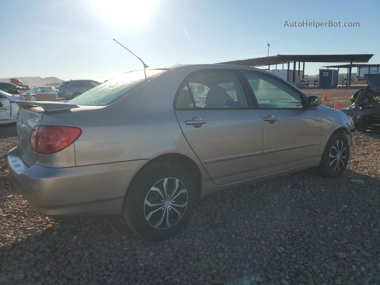 2008 Toyota Corolla Ce Бежевый vin: 1NXBR32E08Z042029