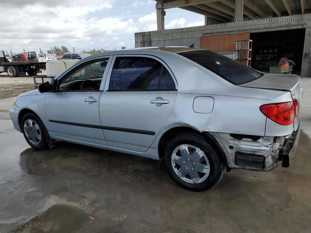 2008 Toyota Corolla Ce Silver vin: 1NXBR32E08Z973470