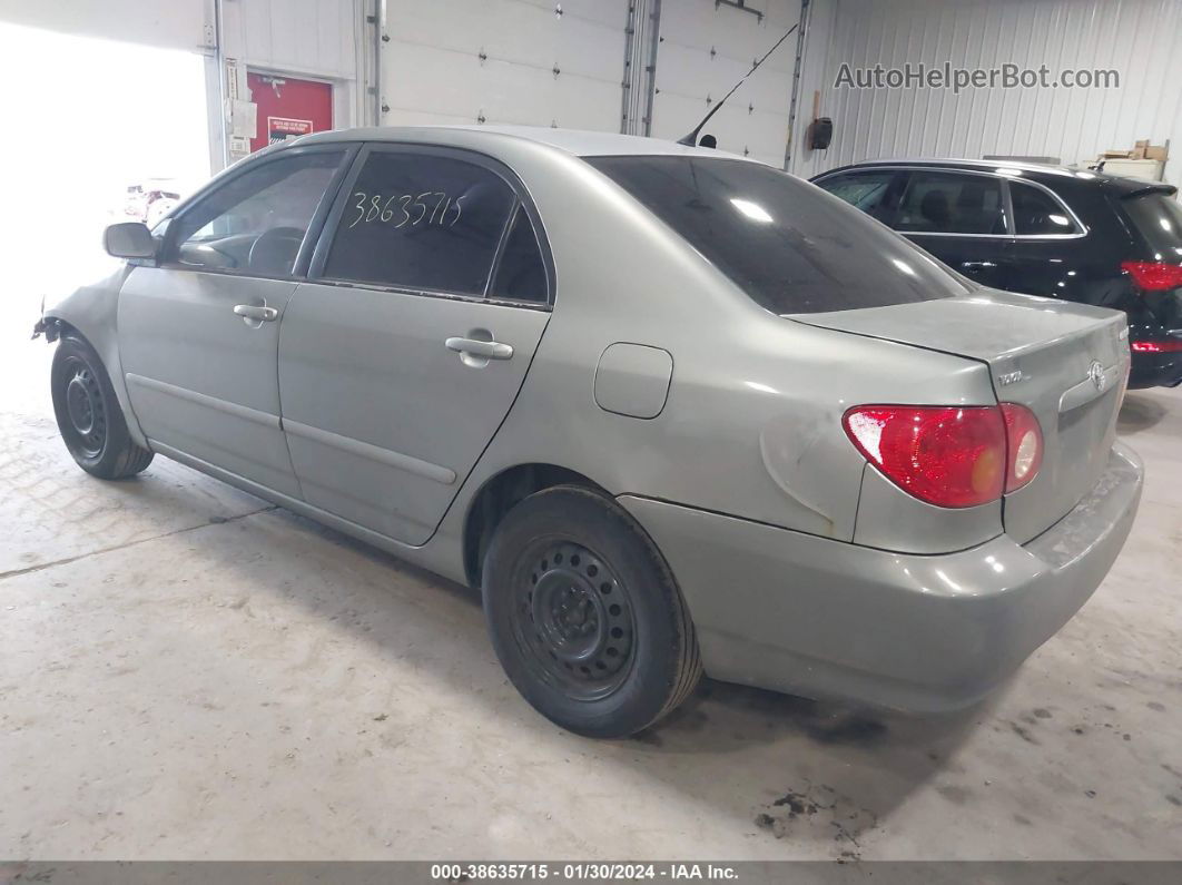 2003 Toyota Corolla Le Gray vin: 1NXBR32E13Z100822