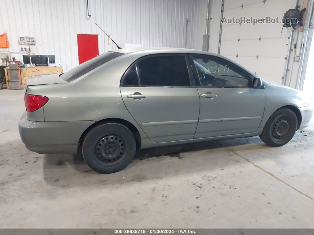 2003 Toyota Corolla Le Gray vin: 1NXBR32E13Z100822