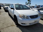 2003 Toyota Corolla Ce White vin: 1NXBR32E13Z146134