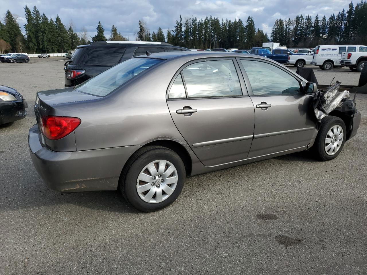 2003 Toyota Corolla Ce Желто-коричневый vin: 1NXBR32E13Z150586