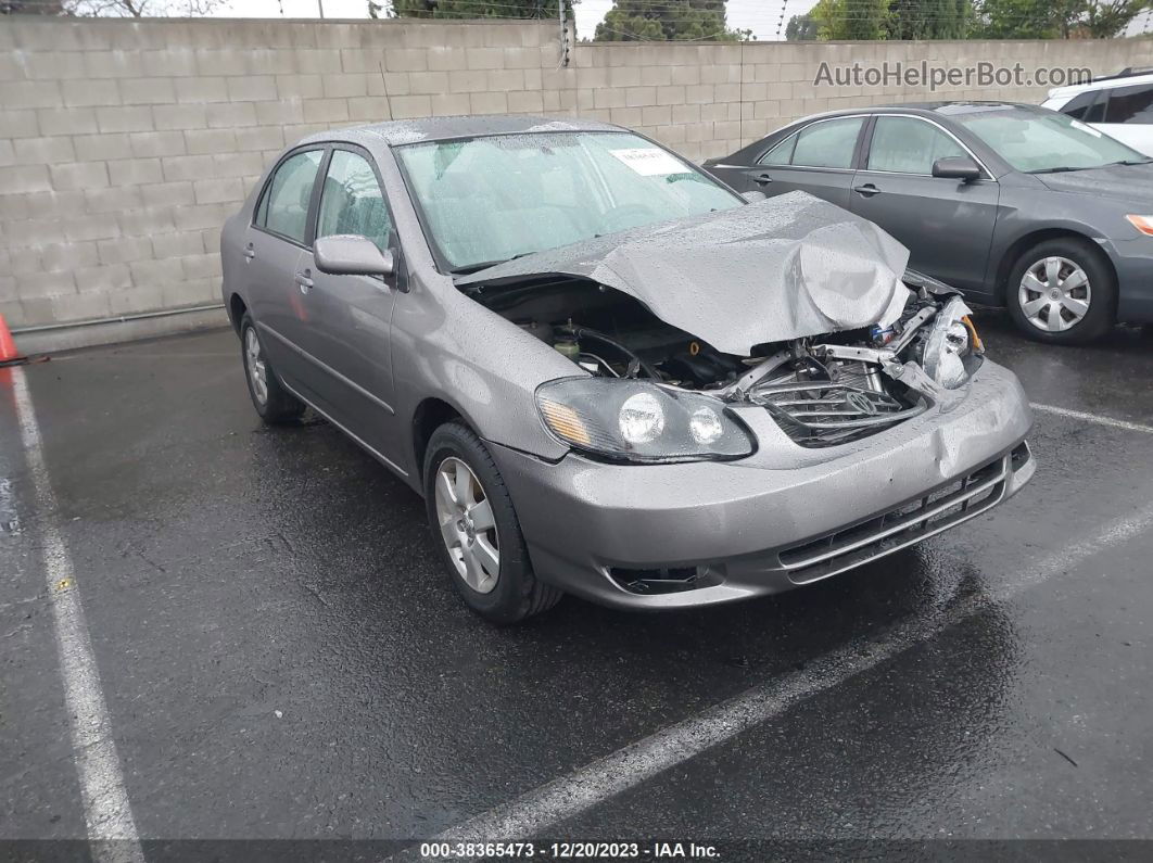 2004 Toyota Corolla Le Gray vin: 1NXBR32E14Z194122