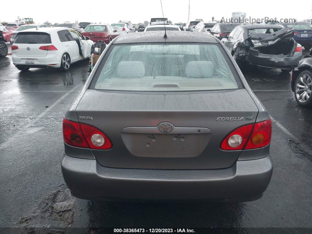 2004 Toyota Corolla Le Gray vin: 1NXBR32E14Z194122