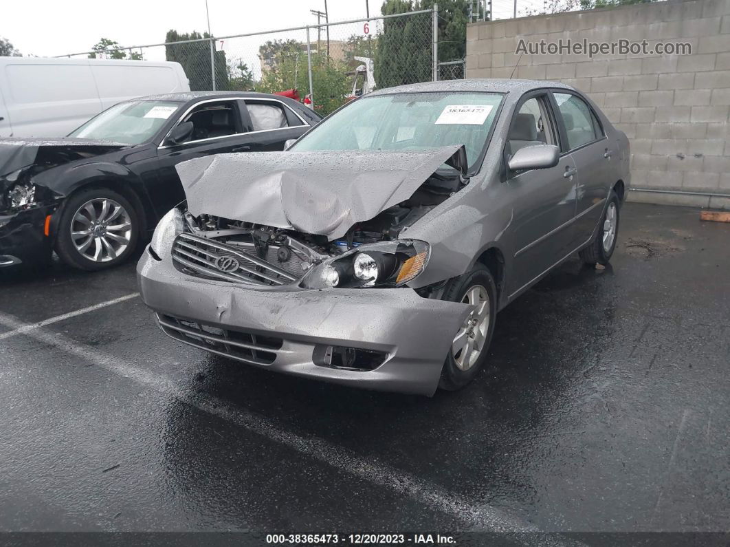 2004 Toyota Corolla Le Gray vin: 1NXBR32E14Z194122