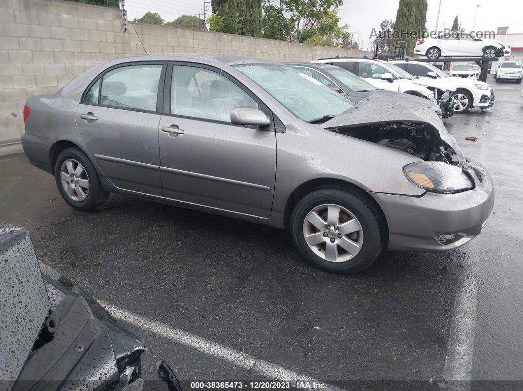 2004 Toyota Corolla Le Gray vin: 1NXBR32E14Z194122