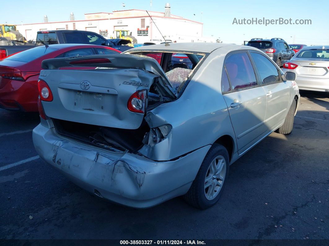 2004 Toyota Corolla Le Silver vin: 1NXBR32E14Z200288