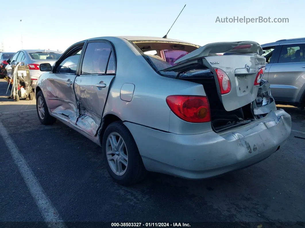 2004 Toyota Corolla Le Silver vin: 1NXBR32E14Z200288