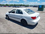 2004 Toyota Corolla Ce White vin: 1NXBR32E14Z202882