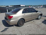 2004 Toyota Corolla Ce/le/s Tan vin: 1NXBR32E14Z208648