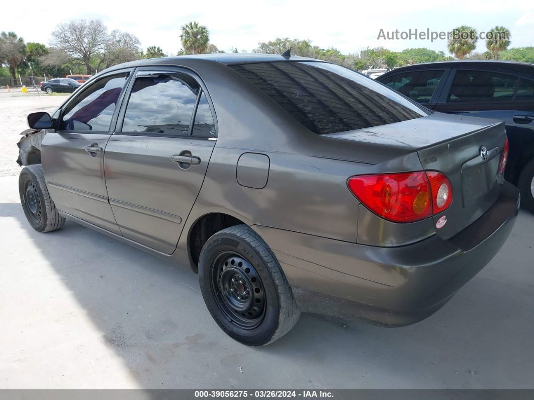 2004 Toyota Corolla Le Gray vin: 1NXBR32E14Z210173