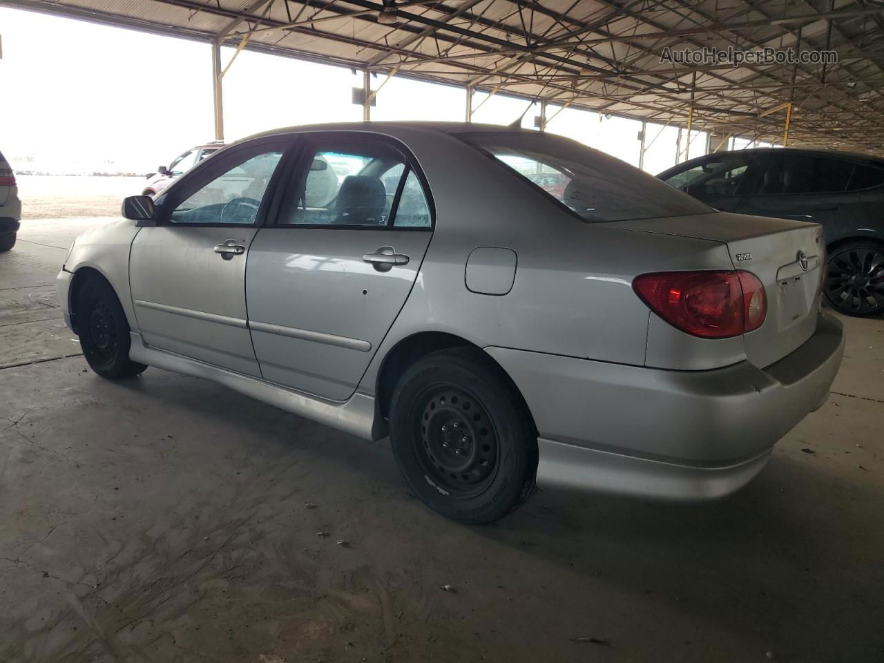 2004 Toyota Corolla Ce Silver vin: 1NXBR32E14Z243755