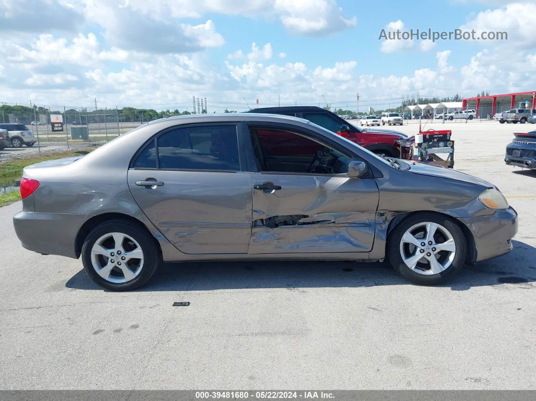 2004 Toyota Corolla Le Gray vin: 1NXBR32E14Z248907