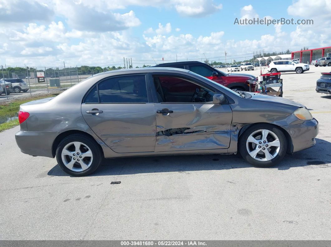 2004 Toyota Corolla Le Gray vin: 1NXBR32E14Z248907