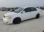 2004 Toyota Corolla Ce White vin: 1NXBR32E14Z263505