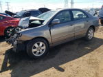 2004 Toyota Corolla Ce Gray vin: 1NXBR32E14Z280028