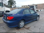 2004 Toyota Corolla S Blue vin: 1NXBR32E14Z286248