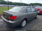 2004 Toyota Corolla Ce Gray vin: 1NXBR32E14Z296682