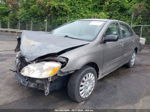 2004 Toyota Corolla Ce Gray vin: 1NXBR32E14Z296682