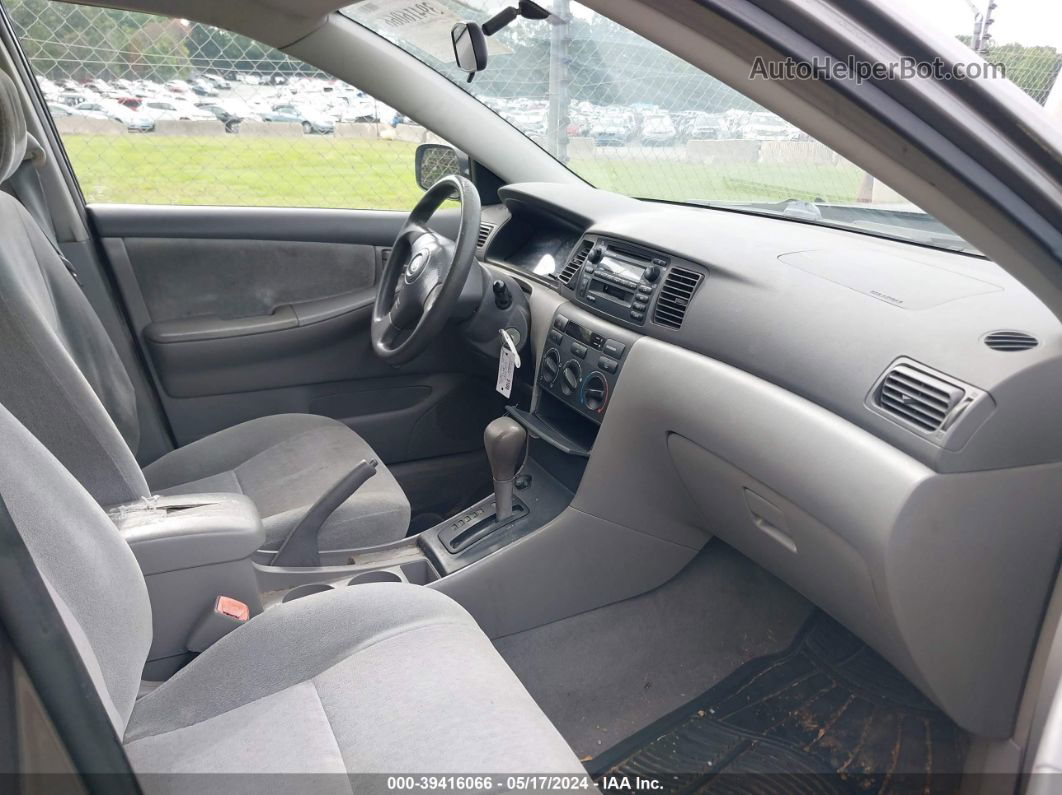 2004 Toyota Corolla Ce Gray vin: 1NXBR32E14Z296682