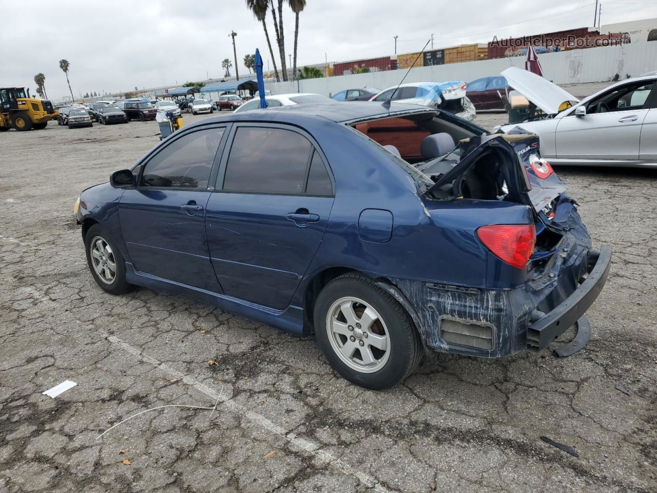 2004 Toyota Corolla Ce Blue vin: 1NXBR32E14Z298917