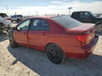 2004 Toyota Corolla Ce Red vin: 1NXBR32E14Z312802