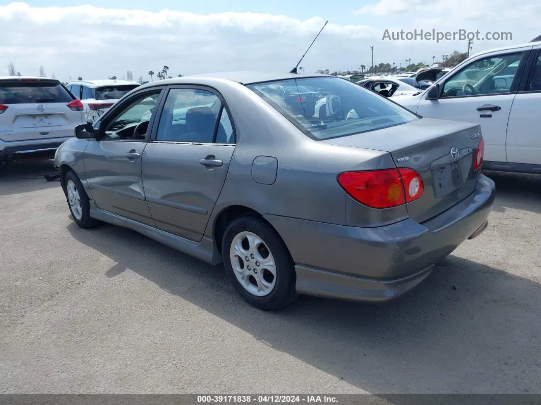 2004 Toyota Corolla S Gray vin: 1NXBR32E14Z313254