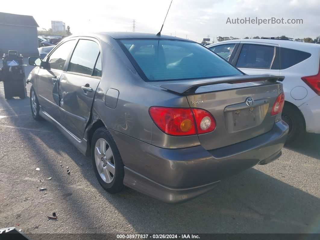 2004 Toyota Corolla S Gray vin: 1NXBR32E14Z315523