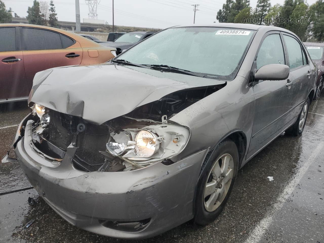 2004 Toyota Corolla Ce Tan vin: 1NXBR32E14Z322889