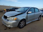 2004 Toyota Corolla Ce Silver vin: 1NXBR32E14Z323590