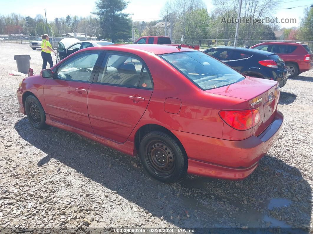 2004 Toyota Corolla S Orange vin: 1NXBR32E14Z340597