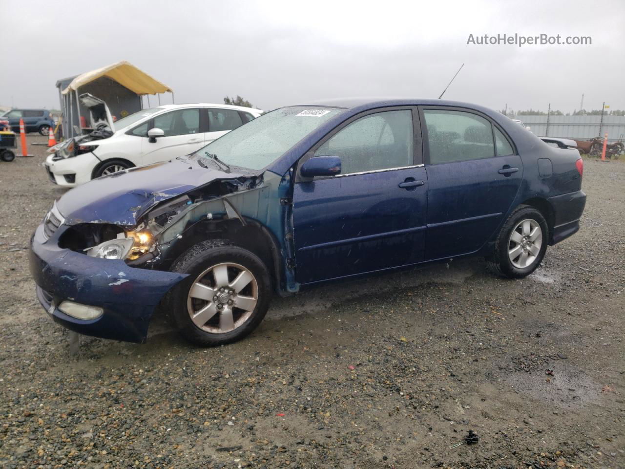 2005 Toyota Corolla Ce Синий vin: 1NXBR32E15Z352993