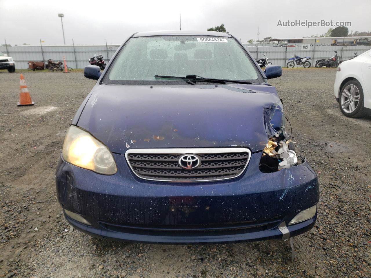 2005 Toyota Corolla Ce Blue vin: 1NXBR32E15Z352993