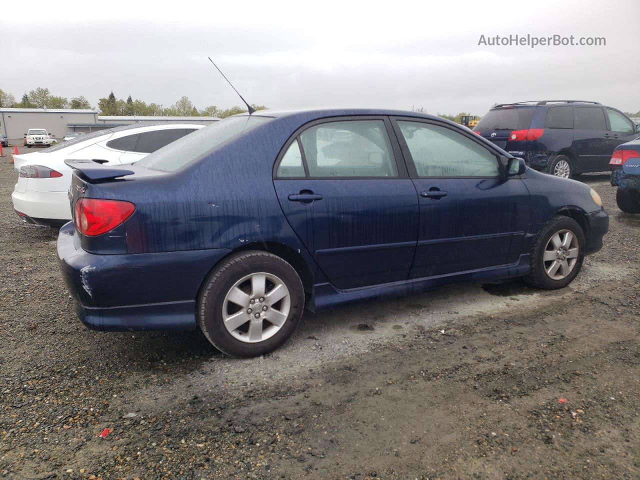 2005 Toyota Corolla Ce Blue vin: 1NXBR32E15Z352993