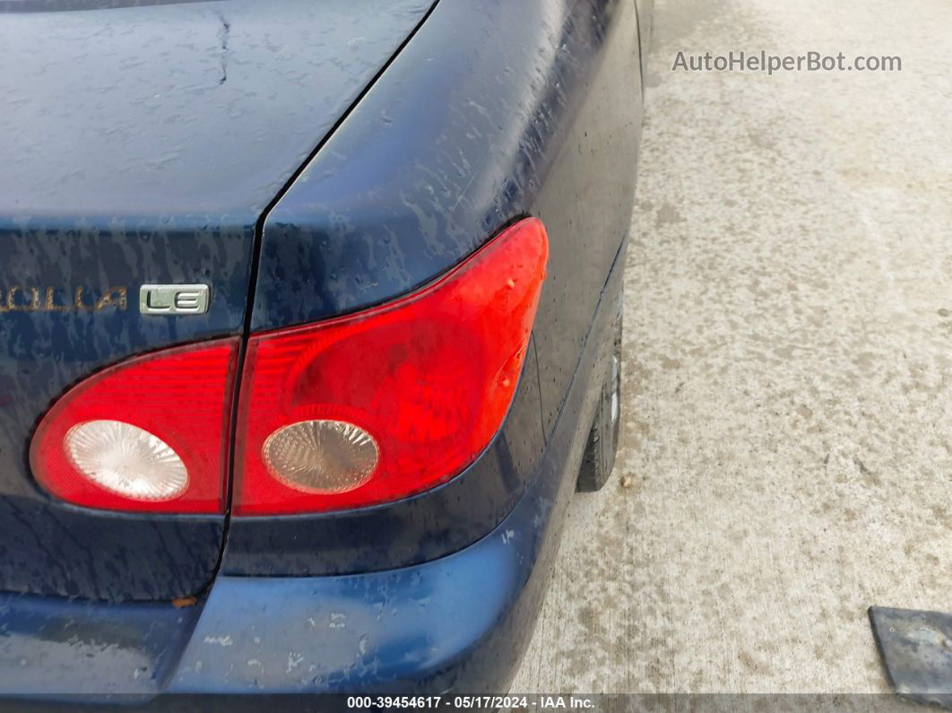 2005 Toyota Corolla Le Blue vin: 1NXBR32E15Z381264