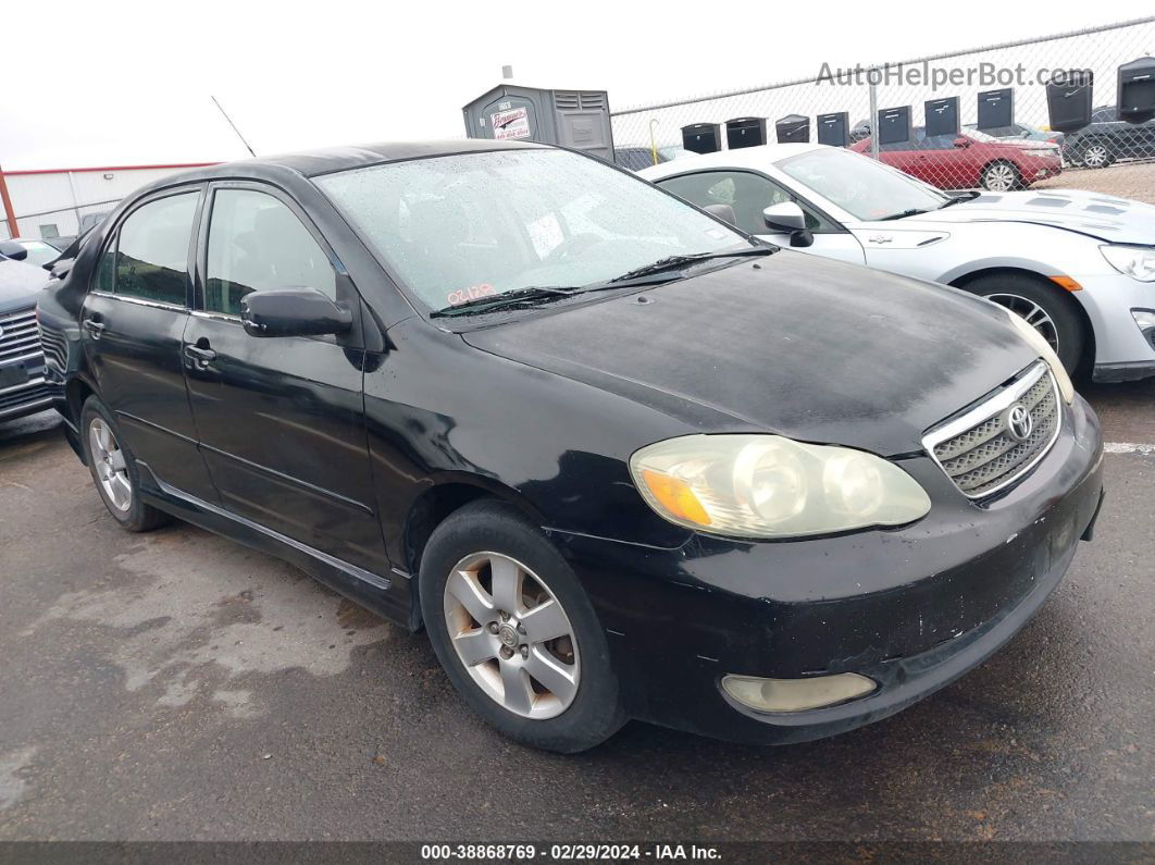 2005 Toyota Corolla S Black vin: 1NXBR32E15Z386464