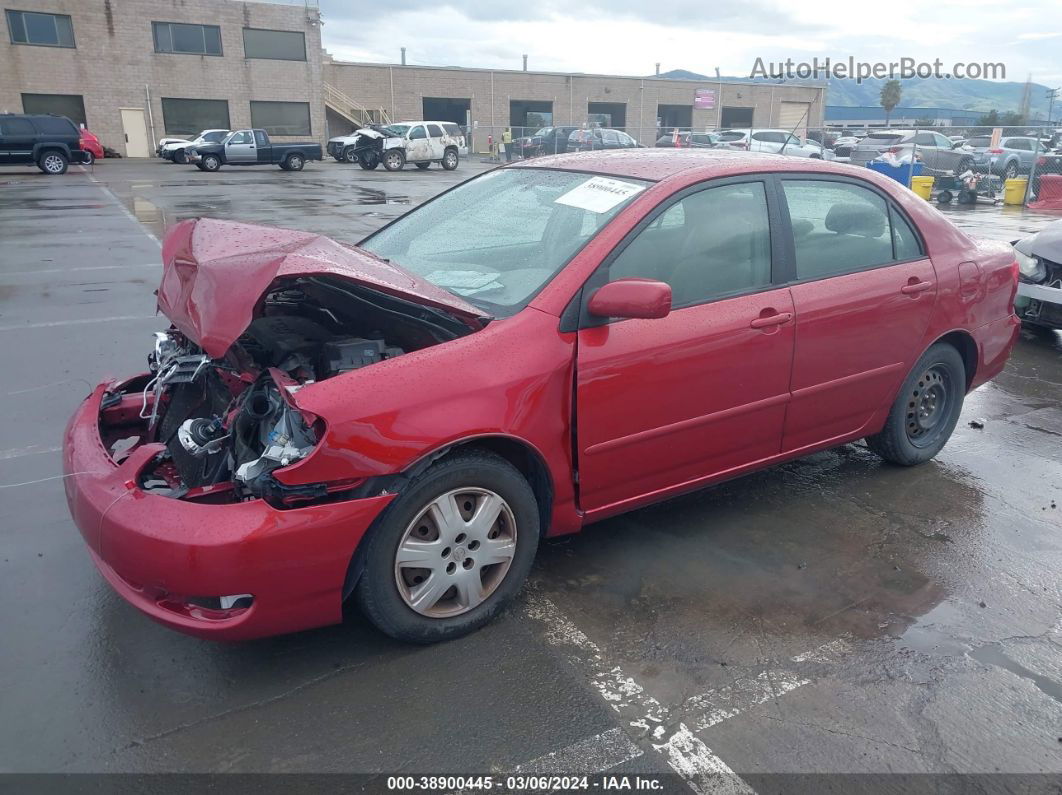 2005 Toyota Corolla Le Красный vin: 1NXBR32E15Z409032