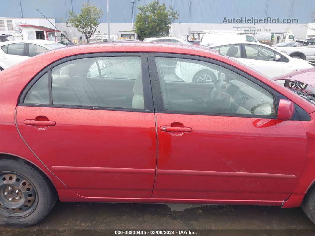 2005 Toyota Corolla Le Red vin: 1NXBR32E15Z409032