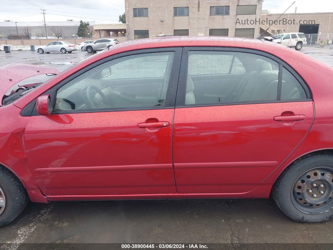 2005 Toyota Corolla Le Красный vin: 1NXBR32E15Z409032